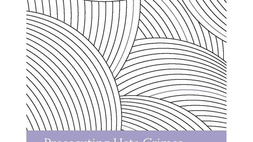 Prosecuting Hate Crimes: A Practical Guide | OSCE Resources Hub