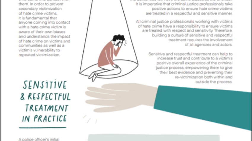 The Sensitive and Respectful Treatment of Hate Crime Victims | OSCE ...