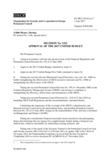 Permanent Council Decision No. 1252