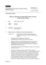 Journal of the 1158th Special Plenary Meeting of the Permanent Council
