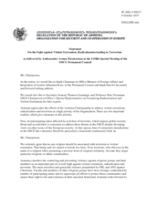 Statement by the Delegation of Armenia on countering violent extremism and radicalization that lead to terrorism (VERLT)