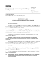 Decisione N.1251 del Consiglio permanente