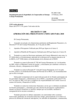 Decisión Nº 1288 del Consejo Permanente