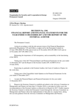 Permanent Council Decision No. 1301