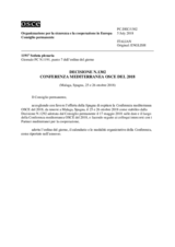 Decisione N.1302 del Consiglio permanente