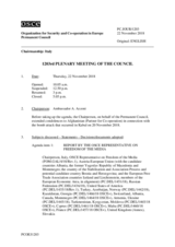 Journal of the 1203rd Plenary Meeting of the Permanent Council