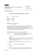 Journal of the 1221st Plenary Meeting of the Permanent Council