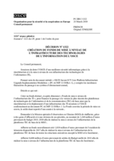 Décision No 1322 du Conseil permanent