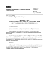Décision No 1331 du Conseil permanent