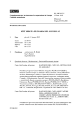 Giornale della 1232a Seduta plenaria del Consiglio permanente