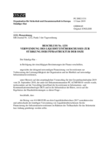 Beschluss Nr. 1331 des Ständigen Rates