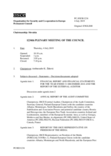 Journal of the 1234th Plenary Meeting of the Permanent Council