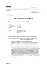 Journal der 1246. Plenarsitzung des Ständigen Rates 