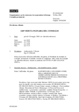 Giornale della 1269a Seduta plenaria del Consiglio permanente