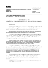 Decision Nr. 4, Preventing and Combating Violence Against Women