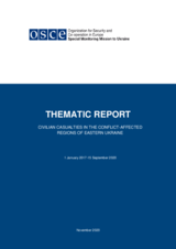 Civilian casualties in the conflict-affected regions of eastern Ukraine Civilian casualties in the conflict-affected regions of eastern Ukraine