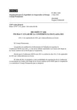 Decisión Nº 1404 del Consejo Permanente