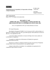 Decisión Nº 1405 del Consejo Permanente