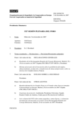 Journal of the 532nd Plenary Meeting of the Forum for Security Co-operation (es)