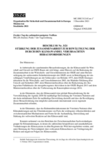 Decision No. 3/21 - STRENGTHENING CO-OPERATION TO ADDRESS THE CHALLENGES CAUSED BY CLIMATE CHANGE