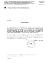 Response by the Delegation of Slovenia to the Questionnaire on the Code of Conduct on Politico-Military Aspects of Security