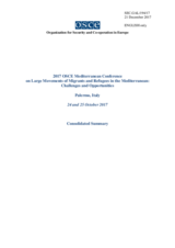 Consolidated Summary of the 2017 OSCE Mediterranean Conference