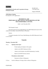 Permanent Council Decision No. 1445