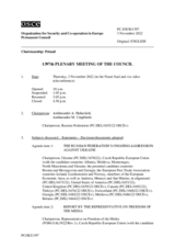 Journal of the 1397th Plenary Meeting of the Permanent Council