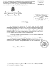 Response by the Delegation of Spain to the Questionnaire on the Code of Conduct on Politico-Military Aspects of Security