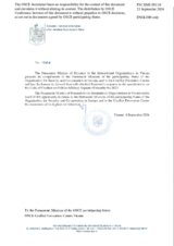 Response by the Delegation of Romania to the Questionnaire on the Code of Conduct on Politico-Military Aspects of Security