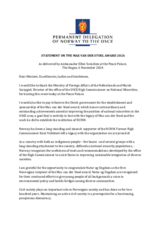 Address by Ellen Svendsen, Permanent Representative of Norway to the OSCE