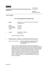 Journal der 1517. Plenarsitzung des Ständigen Rates 