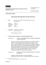 Journal of the 1523rd Plenary Meeting of the Permanent Council