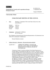 Journal of the 1534th Plenary Meeting of the Permanent Council