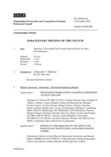 Journal of the 1541st Plenary Meeting of the Permanent Council