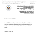 US Statement