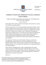 Statement by Norway