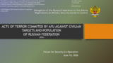 Presentation by the Russian Federation