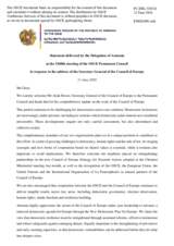 Statement by Armenia