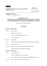 Permanent Council Decision No. 563