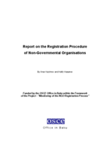 Report on the registration procedure of NGOs in Azerbaijan