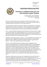 Statement by Kamal Nawash, Delegation of the United States of America