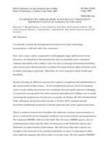 Statement by Ambassador Yusuf Buluc, Permanent Representative of Turkey to the OSCE