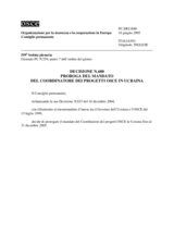 Permanent Council Decision No. 680 (it)