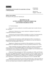 Permanent Council Decision No. 683 (fr)