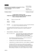 24th Joint Meeting of the Forum for Security Co-operation and the Permanent Council (es)