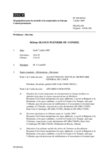 Journal of the 562nd Plenary Meeting of the Permanent Council (fr)