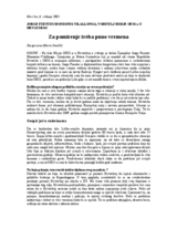 Interview with the Head of the OSCE Mission to Croatia, Novi list (hr)