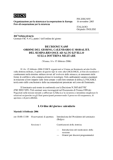 Forum for Security Co-operation Decision No. 4/05 (it)