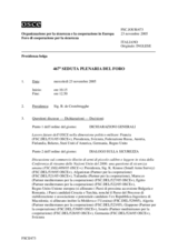 Journal of the 467th Plenary Meeting of the Forum for Security Co-operation (it)